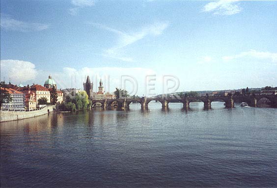 Charles River Bridge photograph
